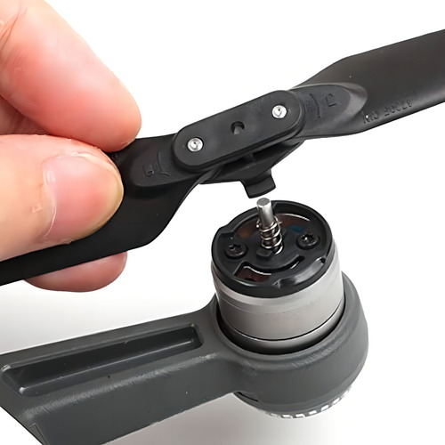 Dji Spark Base Hélice Dobrável De Liberação Rápida Cw Cor Preto