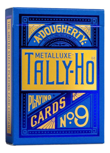 Baraja De Cartas Tally-ho Metalluxe