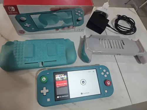 Nintendo Switch Lite + 128gb + 2 Cases | Parcelamento sem juros