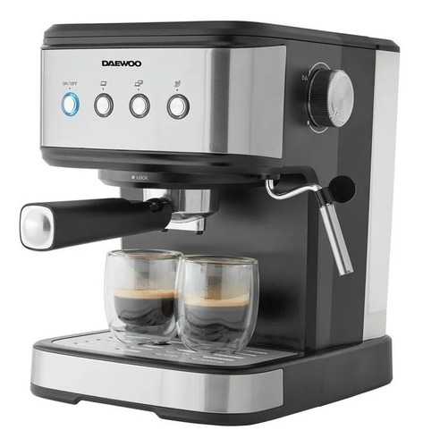 Cafetera Express Daewoo Espresso Y Capuchinos Bomba 20 Bares