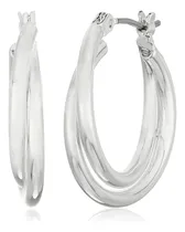 Comprar Nine West Pendientes De Aro Trenzados Infinite Shine Para M