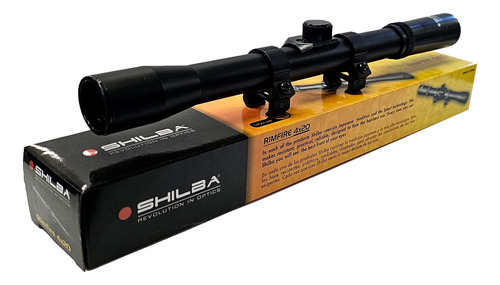 Imagen 5 de 9 de Mira Telescopica Shilba 4x20 Rimfire Agente Oficial