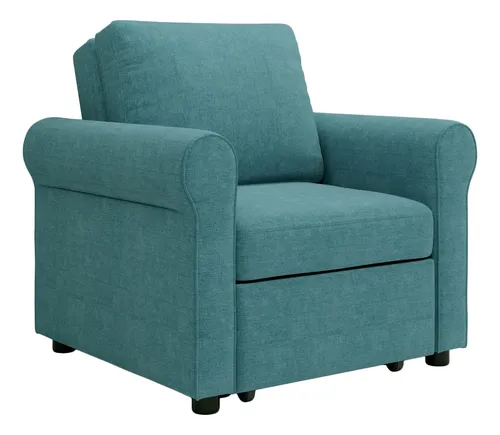 Gia Sofá Cama Convertible 3 En 1, Sillón Individual Con R.