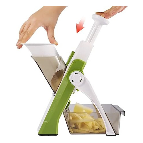 Cortador De Verduras Ajustable Dicer Juliana 5 1 Mandol...