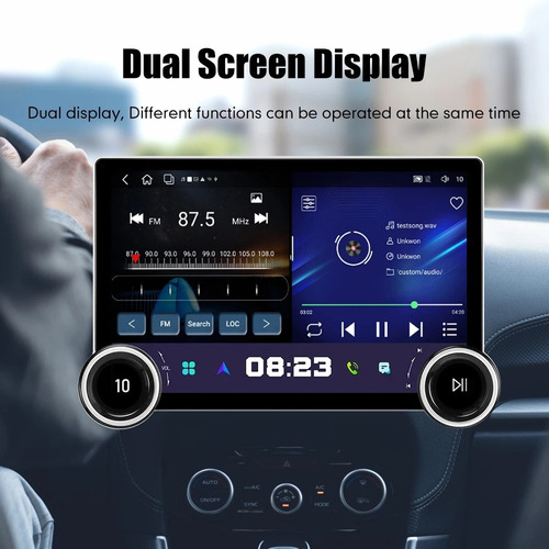 Z Radio De Coche Android Universal De 10,33 Pulgadas, 2