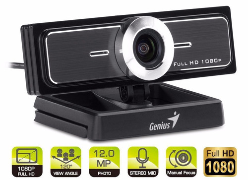 Camara Webcam Full Hd 1080p Genius Widecam F100 La Plata
