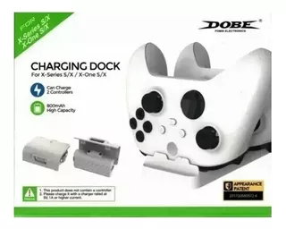 Base Dock Carregador 2 Controle Xbox Series S X +2 Bateria