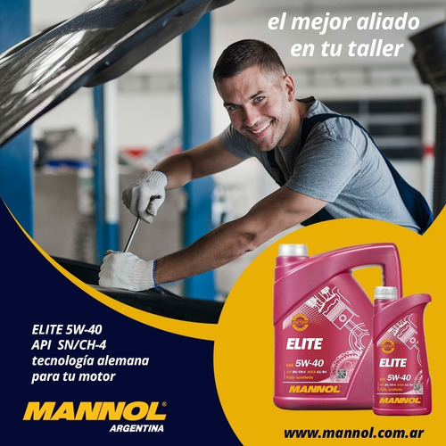 Mannol Elite 5w-40 Api Sn / Ch-4