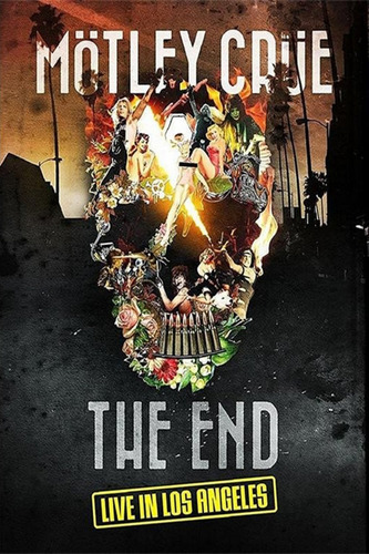 Motley Crue The End Live In Los Angeles Dvd Imp.new En Stock