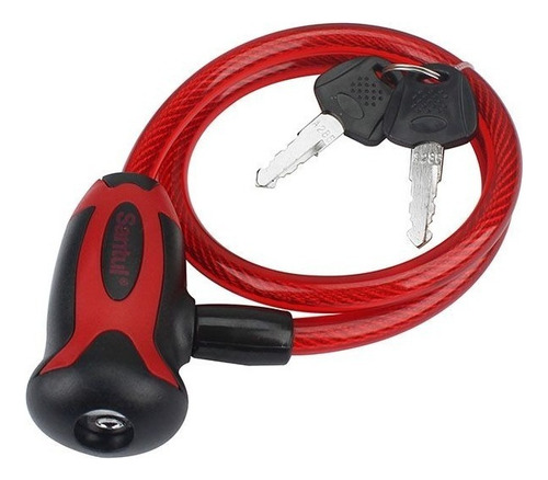 Candado De Cable 65 Cm, 3/8'' Para Moto Y Bici - 6681 Santul