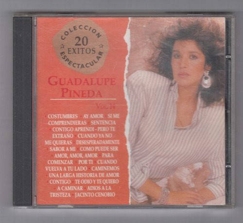 Guadalupe Pineda 20 Exitos Vol. 14 Cd Original Usado Qqf. Mz