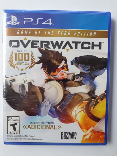 Overwatch Game Of The Year Ps4 Nuevo Sellado Edición Del Año