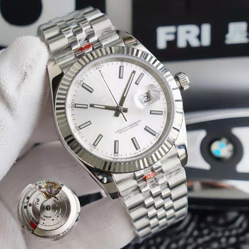 5 - Reloj Mecánico Automático De La Serie Log Para Hombre