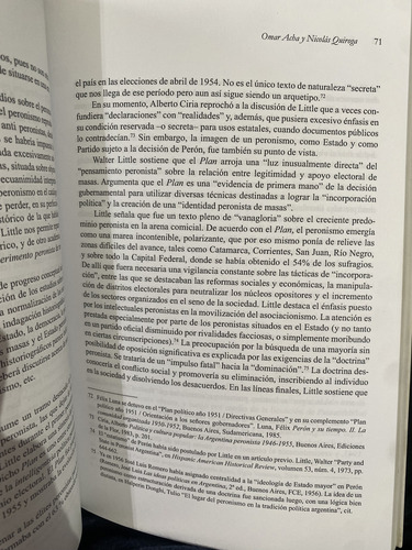El Hecho Maldito Peronismo Acha Y Quiroga Prohistoria