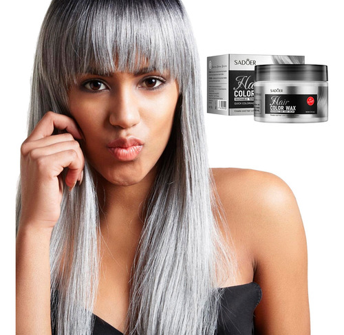 Cera Crema Para Peinar Cabello Sadoer Natural Y Matte 120g