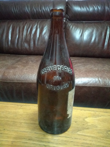 Botella De Cervecerías Del Uruguay 1947