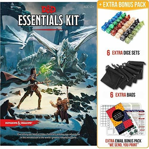 Dungeons And Dragons Essentials Kit 5th Edition Con Paquete 
