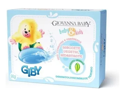 Sabonete Infantil Vegetal Giby 90g - Giovanna Baby Kids