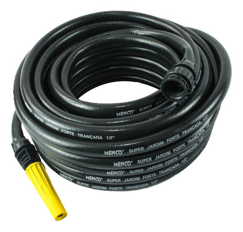 Mangueira Jardim Super Reforçada Pr300psi Preta 1/2- 20m