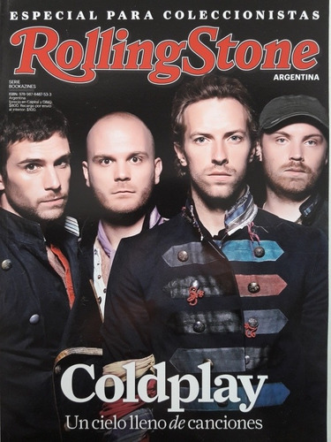 Revista Rolling Stone- Coldplay- Especial Coleccionistas