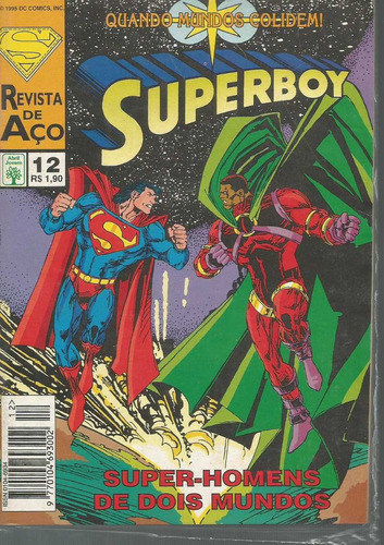 Superboy 12 1ª Serie - Abril - Bonellihq Cx10 B19