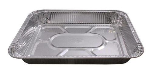 Charola Aluminio Molde Desechable 33 X 26 Cm. - Caja 100 Pz.