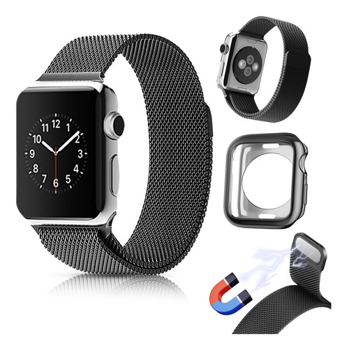 Correa Aceros +funda Para Apple Watch Ultra Se 9/8/7/6/5/4/3