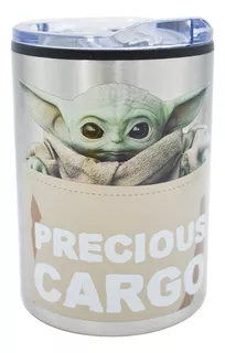 Termo Baby Yoda Grogu Mandalorian Star Wars Disney Acero Inx