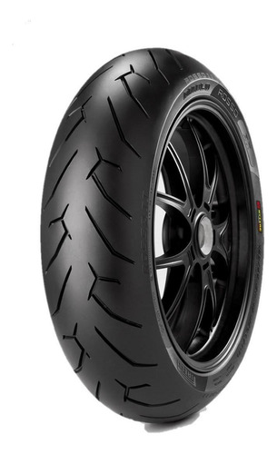  Pirelli Pneu Traseiro Para Moto Diablo Rosso Ii Sem Câmara De 180/55 Zr17 W 73 