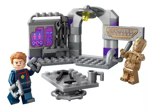 Kit Super Heroes Marvel 76242 Armadura Robô Thanos Lego Quantidade de peças  113