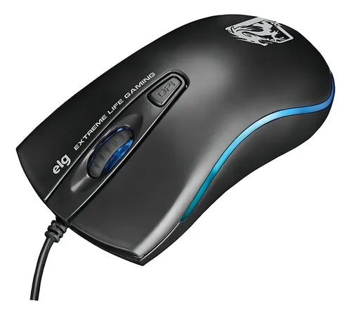 Mouse para jogo ELG Dragon War preto