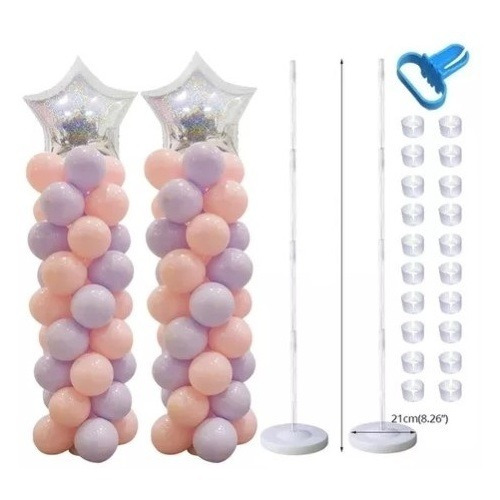 Kit De Columnas De Globos, Decoración De Torre De Plástico P
