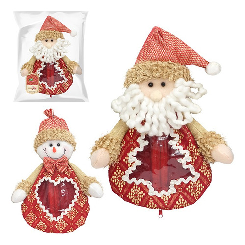 Familia Joy Boneco Saco Barriga 28cm -art Christmas