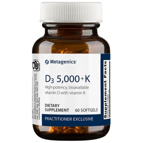 Metagénica Vitamina D3 5.000 Ui Con Vitamina K2 - 9vmta