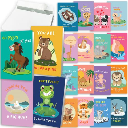 Thinking Of You Cards With Envelopes - 20 Tarjetas De D...