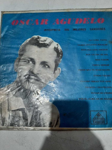 Lp  Vinilo De Óscar Agudelo Álbum 1960/1970