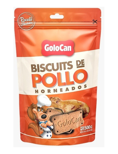 Biscuits De Pollo Golocan X 500gr