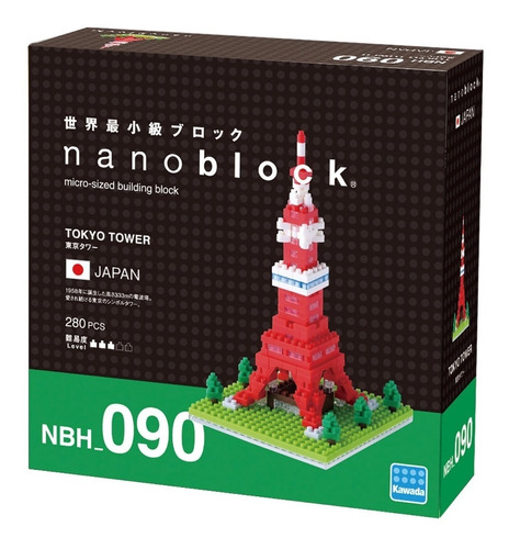 Nanoblock Torre De Tokyo Led Rompecabezas 3d Tienda Oficial