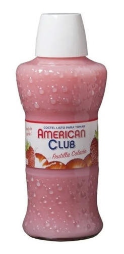 Frutilla Colada American Club 6x750ml. Hot Sale!