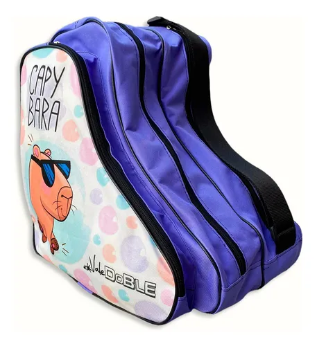 Mochila Para Patines Artisticos - Capybara 2 Compartimentos