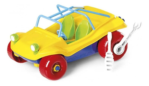 Miniatura Infantil Buggy Brinquedo Educativo Poliplac