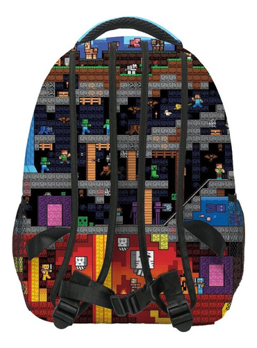 Mine & Craft Mochila Escolar Viaje Computador Portátil Bolsa #08