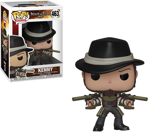 Attack On Titan Boneco Pop Funko Kenny #463