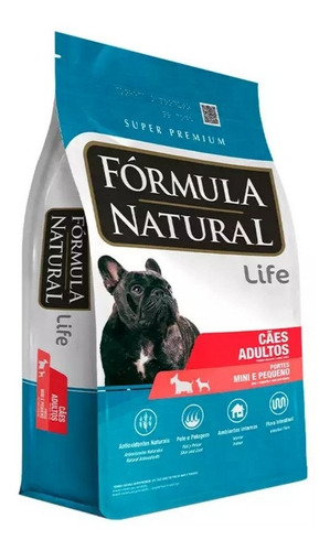 Fómula Natural Ração P/ Cães Adulto Mini E Peq. Life 2,5kg