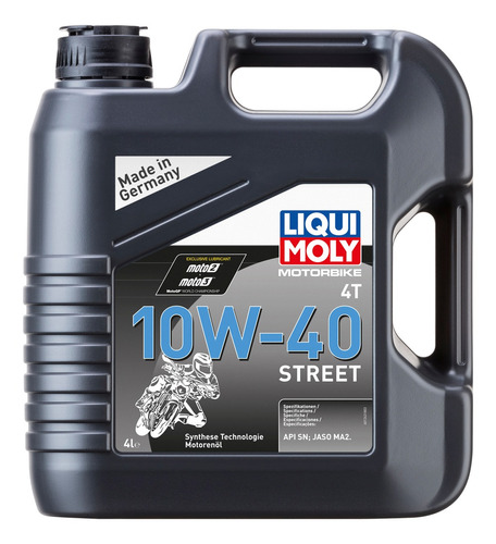 Racing 4t 10w40 4l Aceite De Motor De Tecnologia Sintetica