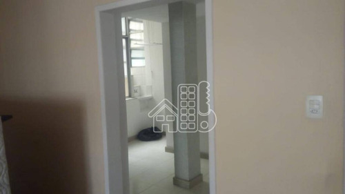 Apartamento Com 3 Dormitórios À Venda, 94 M² Por R$ 490.000,00 - Icaraí - Niterói/rj - Ap3550