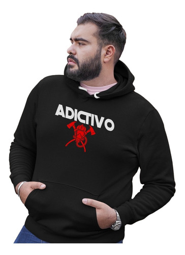 Sudadera Con Capucha 2xl Bomberos Nuevos Diseños 