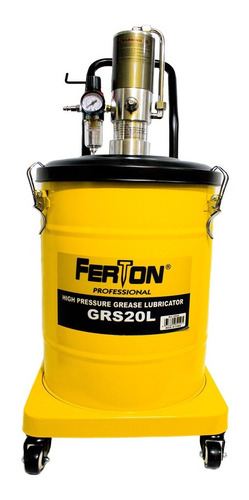 Imagen 4 de 5 de Engrasadora Grasera Neumatica Ferton 20litros Trabajo Pesado
