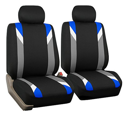 Car Seat Covers Front Set Black Cloth - Seat Covers For...