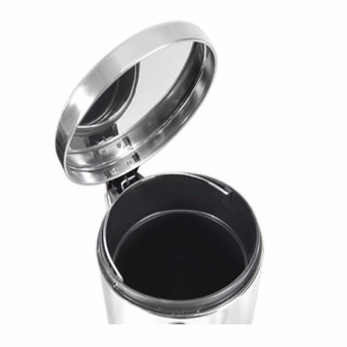 Imagen 5 de 9 de Set 2 Cestos Tachos De Basura Acero Inox 3 Y 12 Lt Outlet